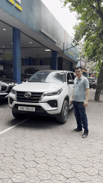 Toyota Fortuner 2025 2.4AT Trắng 1 Cầu Máy Dầu. Mua bán Ô tô tại Quận Cầu Giấy Hà Nội được đăng bởi Vũ Kiên hình 1