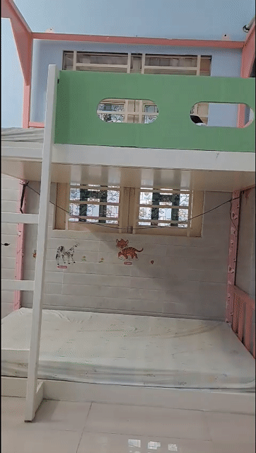 Giường tầng gỗ Hồng bán or giao lưu. Mua bán Giường, chăn ga gối nệm tại Huyện Hóc Môn Tp Hồ Chí Minh được đăng bởi duy hình 1