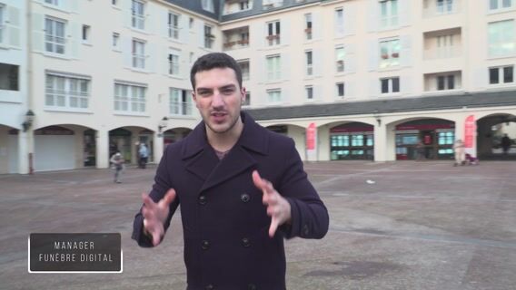 Manager funèbre digital