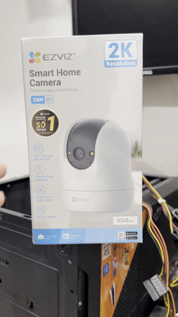 Camera an ninh EZVIZ C6N G1 2K Trắng. Mua bán Máy ảnh, Máy quay tại Quận Gò Vấp Tp Hồ Chí Minh được đăng bởi Vũ Bảo Gò Vấp hình 1