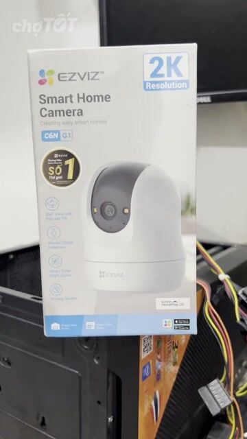 Camera an ninh EZVIZ C6N G1 2K Trắng. Mua bán Máy ảnh, Máy quay tại Quận Gò Vấp Tp Hồ Chí Minh được đăng bởi Vũ Bảo Gò Vấp hình 1