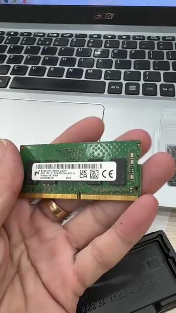 Ram laptop DDR4 4GB Micron buz 3200MHz