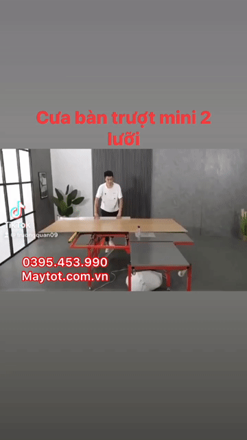 Máy cưa bàn trượt mini. Mua bán Đồ chuyên dụng, Giống nuôi trồng tại Quận Bình Tân Tp Hồ Chí Minh được đăng bởi Máy Gỗ Công Nghiệp hình 1