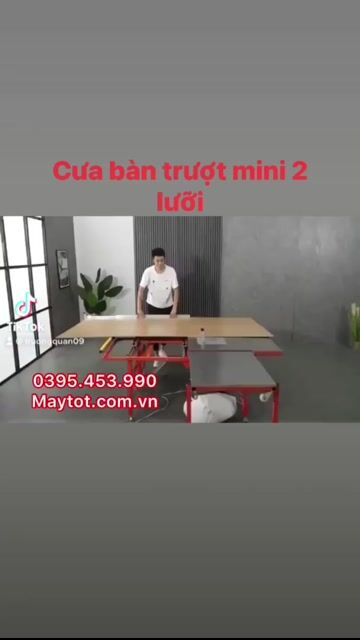 Máy cưa bàn trượt mini. Mua bán Đồ chuyên dụng, Giống nuôi trồng tại Quận Bình Tân Tp Hồ Chí Minh được đăng bởi Máy Gỗ Công Nghiệp hình 1