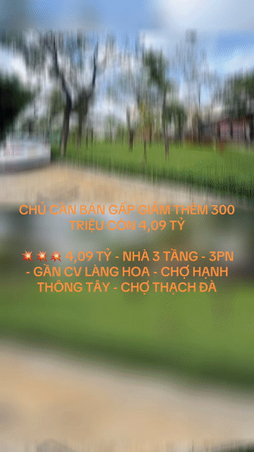 Mua bán Nhà ở Quận Gò Vấp Tp Hồ Chí Minh diện tích 21 m² giá 4,09 tỷ