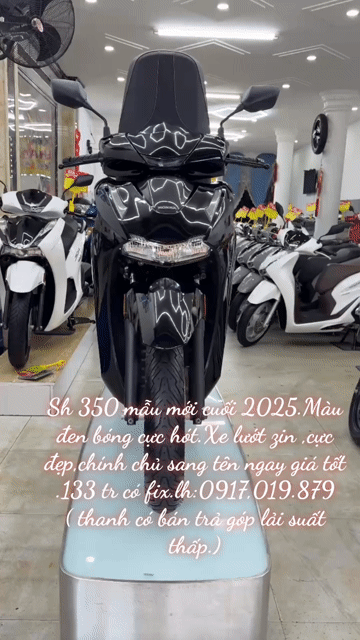 Honda SH 350 2025 Đen bóng 12000 km. Mua bán Xe máy tại Thành phố Vũng Tàu Bà Rịa - Vũng Tàu được đăng bởi XE MÁY BẢO THANH  TPVŨNG TÀU hình 1