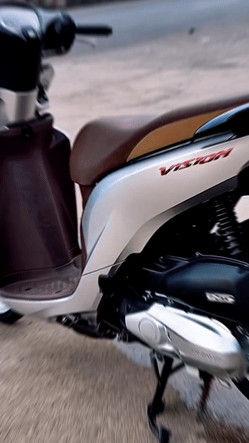 Honda Vision 2020 Bạc smarkey. Mua bán Xe máy tại Huyện Trảng Bom Đồng Nai được đăng bởi Phạm Minh An hình 1