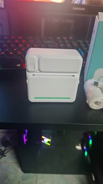 Máy in nhiệt Bluetooth Trắng. Mua bán Đồ dùng văn phòng tại Thành phố Sa Đéc Đồng Tháp được đăng bởi TuấnAnh Nguyễn hình 1