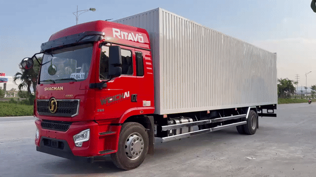 xe tải SHACMAN 8 tấn Thùng Kín Container 9m9. Mua bán Xe tải, xe ben tại Thành phố Qui Nhơn Bình Định được đăng bởi HOWO BÌNH ĐỊNH hình 1