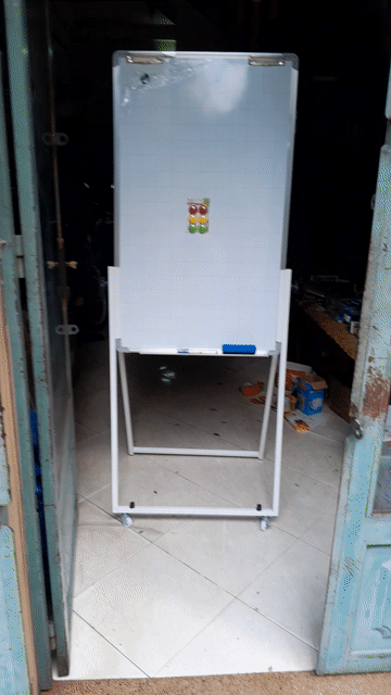 Bảng Flipchart di động kt60x100cm. Mua bán Đồ dùng văn phòng tại Quận Phú Nhuận Tp Hồ Chí Minh được đăng bởi Thanh Ngoc hình 1