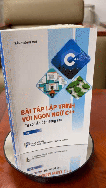 Sách Bài tập lập trình với ngôn ngữ C++  (Tập 1 ). Mua bán Sách tại Quận Cầu Giấy Hà Nội được đăng bởi Quang Hưng hình 1