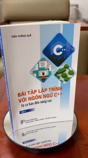 Sách Bài tập lập trình với ngôn ngữ C++  (Tập 1 ). Mua bán Sách tại Quận Cầu Giấy Hà Nội được đăng bởi Quang Hưng hình 1