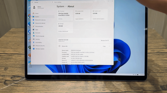 Surface Pro 9 i5-1235U/8GB/256GB ko phím. Mua bán Laptop tại Quận Bình Thạnh Tp Hồ Chí Minh được đăng bởi Lê Khanh hình 1