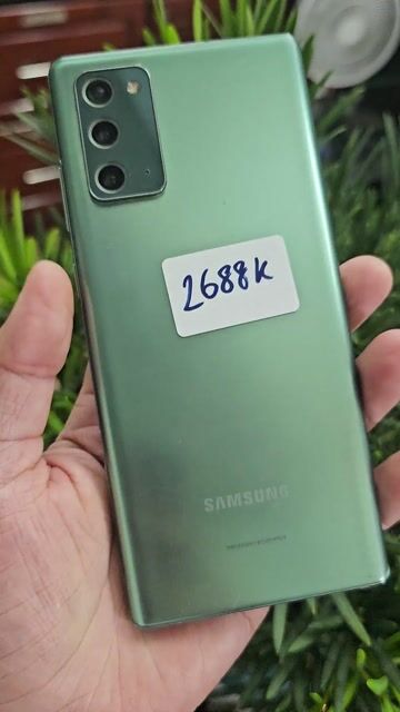 Samsung Note 20 256GB Xanh lá. Mua bán Điện thoại tại Huyện Bình Chánh Tp Hồ Chí Minh được đăng bởi ĐT THẢO SAMSUNG  hình 1