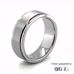8mm Brushed Centre Tungsten Spinner Ring 360 video