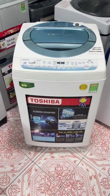 Thanh lý máy giặt Toshiba inverter 9kg sạch đẹp. Mua bán Máy giặt tại Quận Bình Tân Tp Hồ Chí Minh được đăng bởi Pi trần hình 1