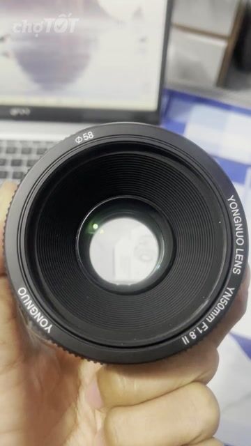 Ống kính Yongnuo Canon Mới 99,9%. Mua bán Máy ảnh, Máy quay tại Quận Ninh Kiều Cần Thơ được đăng bởi Ngoc Trần hình 1