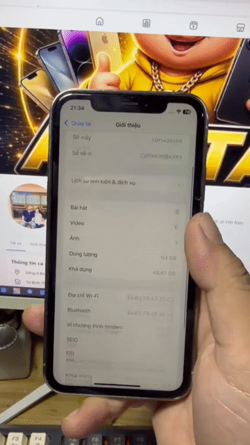 Apple iPhone XR 64GB Titan Đã sử dụng. Mua bán Điện thoại tại Quận Bình Thạnh Tp Hồ Chí Minh được đăng bởi Trang hình 1