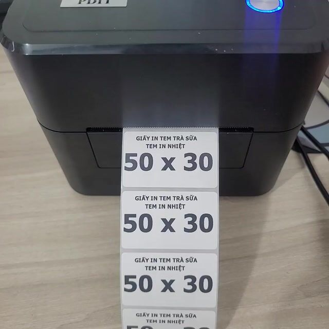 Tem in nhiệt 50x30. Mua bán Đồ dùng văn phòng tại Huyện Ninh Hải Ninh Thuận được đăng bởi An Đạt hình 1