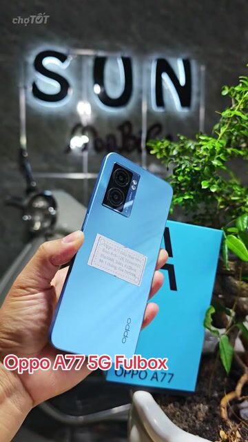 Oppo A77 (5G) R8+128 Dimen810 Pim5000 2sim . Mua bán Điện thoại tại Huyện Trảng Bàng Tây Ninh được đăng bởi Sun Mobile Shop Điện Thoại Trảng Bàng Tây Ninh 01 hình 1