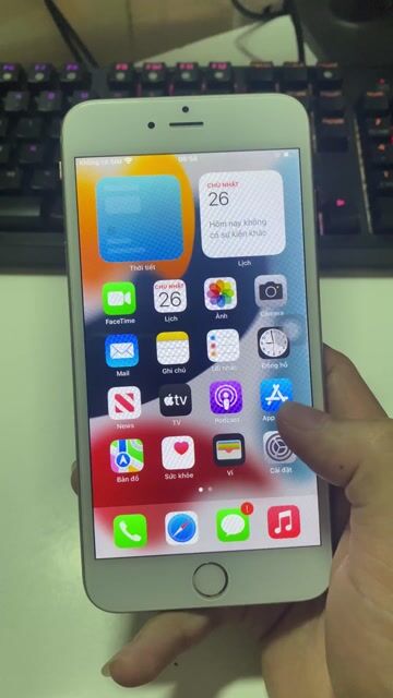 Apple iPhone 6S Plus Bạc Hư nút home. Mua bán Điện thoại tại Quận Bình Tân Tp Hồ Chí Minh được đăng bởi Khôi Đăng hình 1