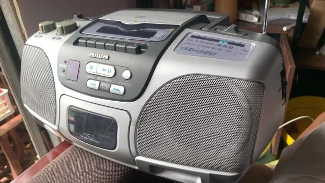 Đài cassette Aiwa CSD-ES217. Mua bán Tivi, Âm thanh tại Huyện Thanh Trì Hà Nội được đăng bởi Tùng hình 1