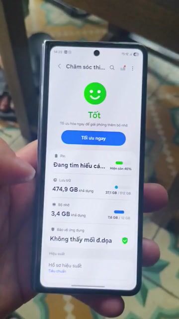 Samsung Galaxy Z Fold4 512GB Đen. Mua bán Điện thoại tại Quận Hải Châu Đà Nẵng được đăng bởi ph hình 1
