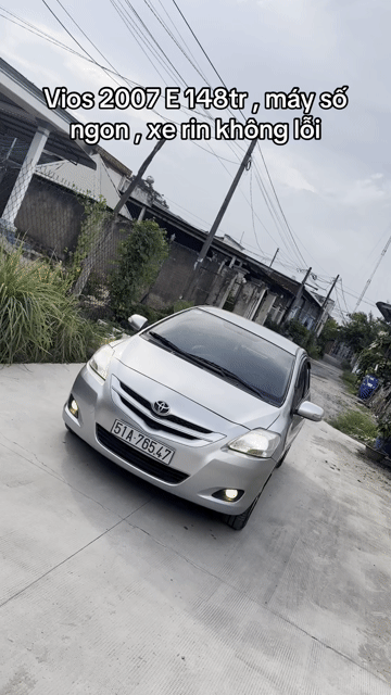 Toyota Vios 2007 Số sàn Bạc. Mua bán Ô tô tại Huyện Củ Chi Tp Hồ Chí Minh được đăng bởi Nghĩa ô tô củ chi hình 1