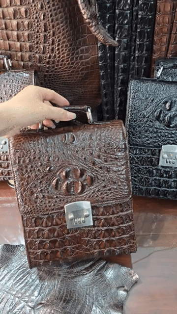 Túi xách nam da cá sấu. Mua bán Túi xách tại Huyện An Phú An Giang được đăng bởi THẮNG ĐỒ DA hình 1