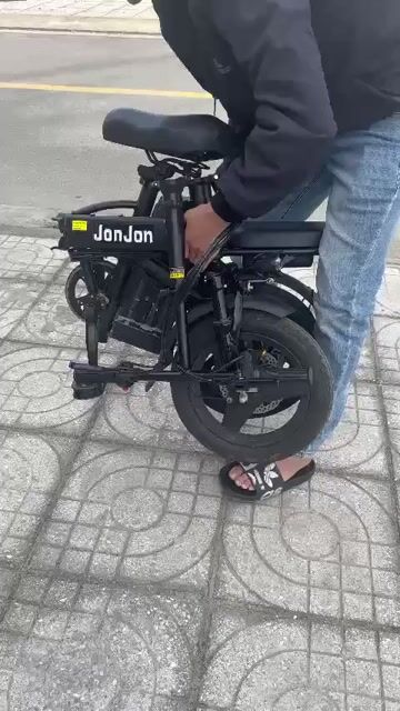 xe đạp điện gấp gọn mới 100%. Mua bán Xe điện tại Quận Hải Châu Đà Nẵng được đăng bởi Phong Lighter  hình 1