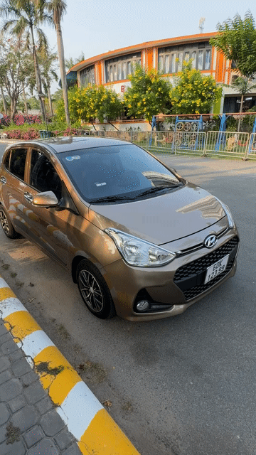 Hyundai Grand i10 1.2 At full 2019 Nâu Full đồ. Mua bán Ô tô tại Quận 12 Tp Hồ Chí Minh được đăng bởi Mr Đức hình 1
