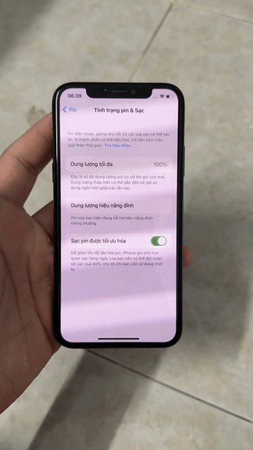 Apple iPhone X 256GB Đen zin. Mua bán Điện thoại tại Thành phố Thủ Đức Tp Hồ Chí Minh được đăng bởi Võ Nhân hình 1