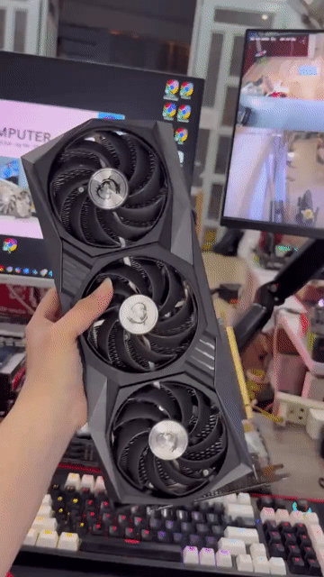 Card màn hình MSI RTX 3060 Ti Gaming X 8G Đen. Mua bán Linh kiện (RAM, Card...) tại Quận Bình Tân Tp Hồ Chí Minh được đăng bởi Máy Tính CT Tech hình 1