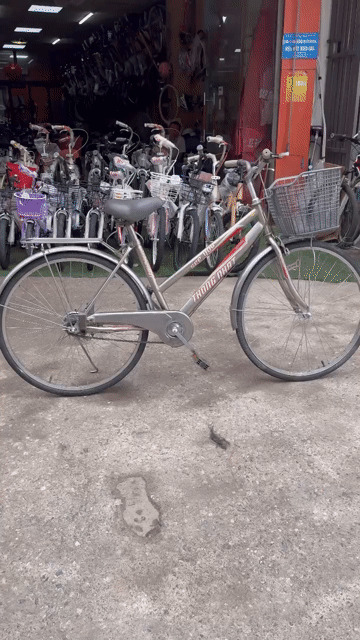 Xe đạp Thống Nhất GN 26inch inox ít dùng. Mua bán Xe đạp tại Quận Hà Đông Hà Nội được đăng bởi Kho Xe Đạp hình 1
