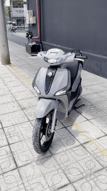 Piaggio Liberty S125 ABS 2025 Xám xi măng Odo 3000. Mua bán Xe máy tại Quận Gò Vấp Tp Hồ Chí Minh được đăng bởi Khương Phan hình 1