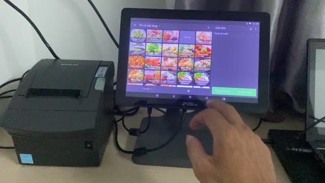 Bộ máy bán hàng Ipos và máy in hoá đơn khổ 80mm