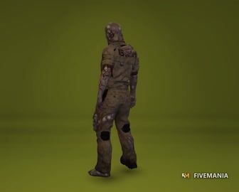 Bip | FiveM Male Ped | Zombie Character | Multiple Outfits | Optimized & Fivem Ready [Add-On], video preview
