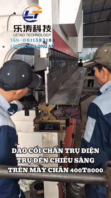 MÁY CHẤN CNC ĐIỆN - THỦY LỰC 400 TẤN 8M. Mua bán Đồ chuyên dụng, Giống nuôi trồng tại Huyện Bến Lức Long An được đăng bởi Trần Hoàng Tân hình 1