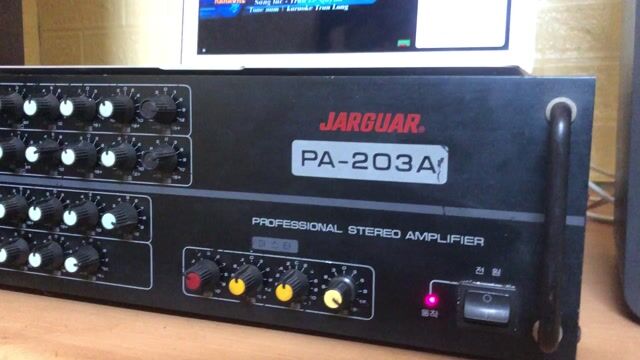 Amply Jaguar PA-203A Đen 1992. Mua bán Tivi, Âm thanh tại Thành phố Cẩm Phả Quảng Ninh được đăng bởi thanh lý hình 1