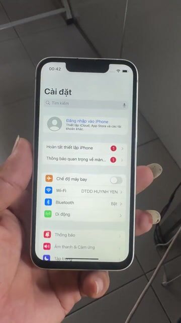 Apple iPhone 13 mini 128GB Trắng. Mua bán Điện thoại tại Huyện Gò Quao Kiên Giang được đăng bởi Xuân Uyên mobile hình 1