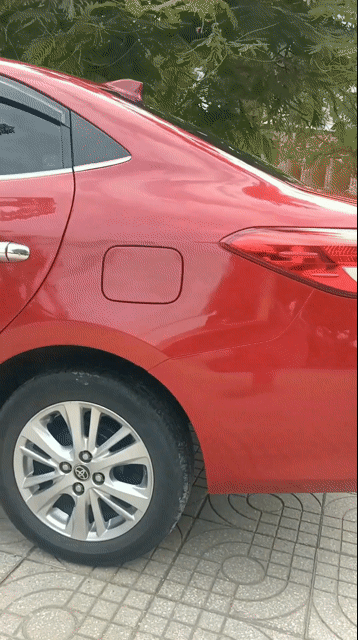 Toyota Vios 1.5E Đỏ. Mua bán Ô tô tại Thành phố Thủ Dầu Một Bình Dương được đăng bởi Phan Thanh Hiến hình 1