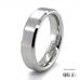 6mm Chamfered Brushed Centre Cobalt Ring 360 Video two