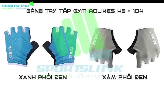 Găng tay tập GYM Aolikes A104. Mua bán Đồ thể thao, Dã ngoại tại Quận Hai Bà Trưng Hà Nội được đăng bởi Hồng Hường hình 1