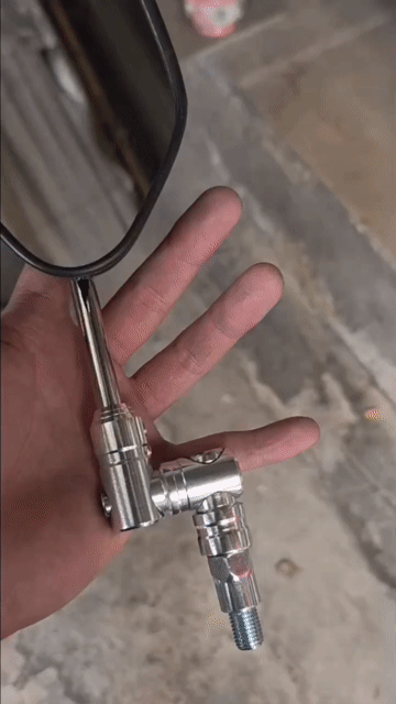 Gương chiếu hậu xoay 360° CNC loại 1 không rỉ sét. Mua bán Phụ tùng xe tại Quận Bình Tân Tp Hồ Chí Minh được đăng bởi HTmirror hình 1