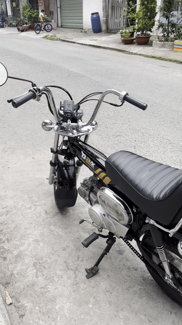 Honda Dax ST50 Đen Nhật. Mua bán Xe máy tại Thành phố Dĩ An Bình Dương được đăng bởi CHXM hoàng hồ hình 1