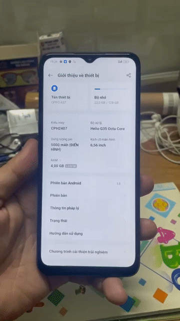 OPPO A57 128GB Đen. Mua bán Điện thoại tại Thành phố Thủ Đức Tp Hồ Chí Minh được đăng bởi Nguyen Van Kha hình 1