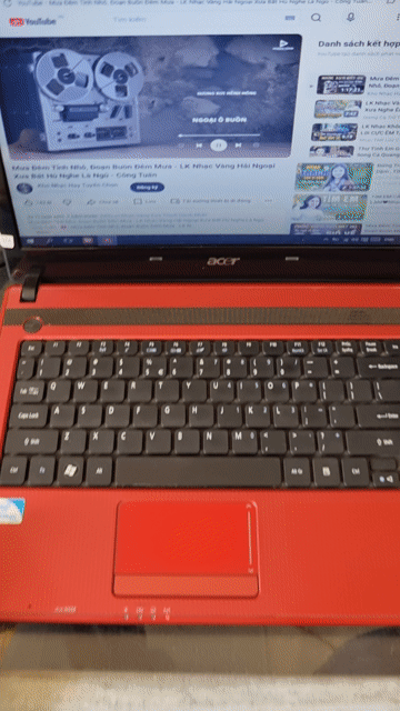  laptop acer 15.5 inch 6GB/120GB SSD Đỏ. Mua bán Laptop tại Thành phố Biên Hòa Đồng Nai được đăng bởi B T Tài hình 1