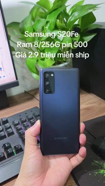 Samsung S20 FE 256GB màn zin mượt pin trâu. Mua bán Điện thoại tại Quận Hà Đông Hà Nội được đăng bởi Shop Điện Thoại Cũ Zin hình 1