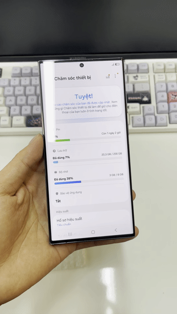 Samsung S23 Ultra 5G 8GB 256GB Xám. Mua bán Điện thoại tại Huyện Hóc Môn Tp Hồ Chí Minh được đăng bởi Tuấn hình 1