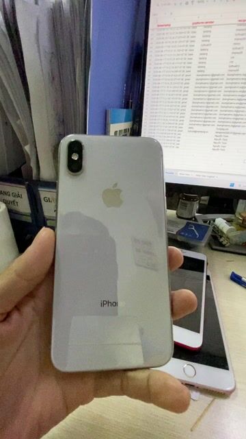 Apple iPhone X 64GB Trắng zin ken. Mua bán Điện thoại tại Quận 8 Tp Hồ Chí Minh được đăng bởi dangtanmobile hình 1
